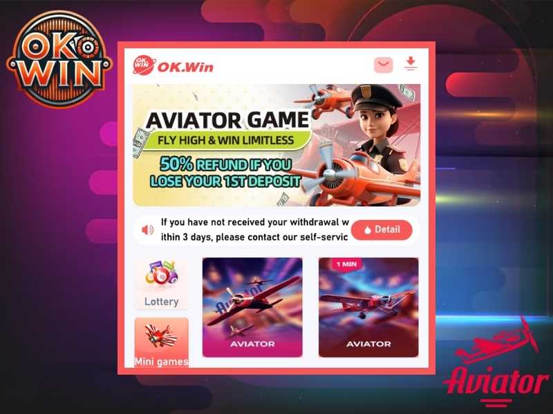 OK WIN Aviator | Play slot online for real cash