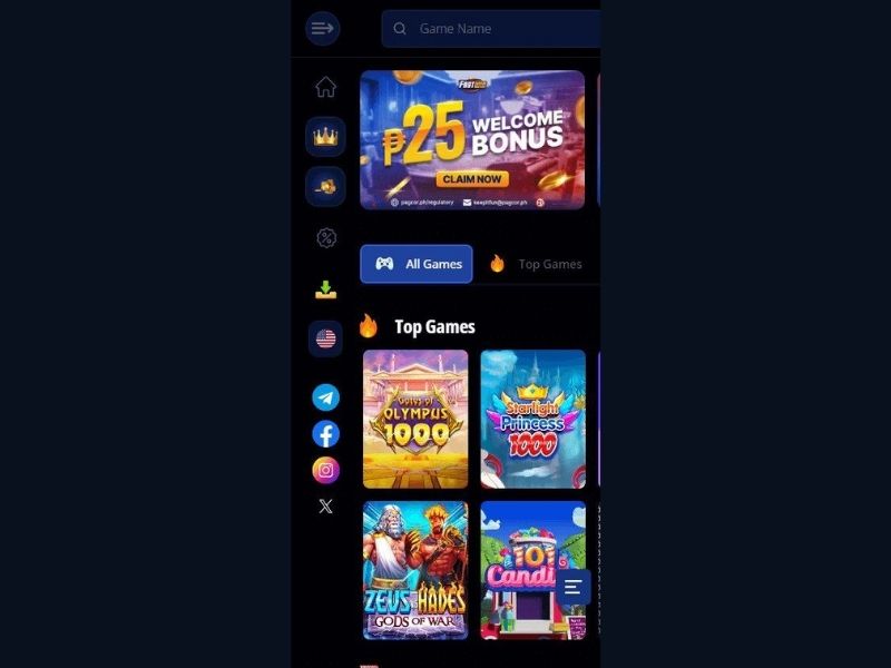 Установка APK FastWin на Android