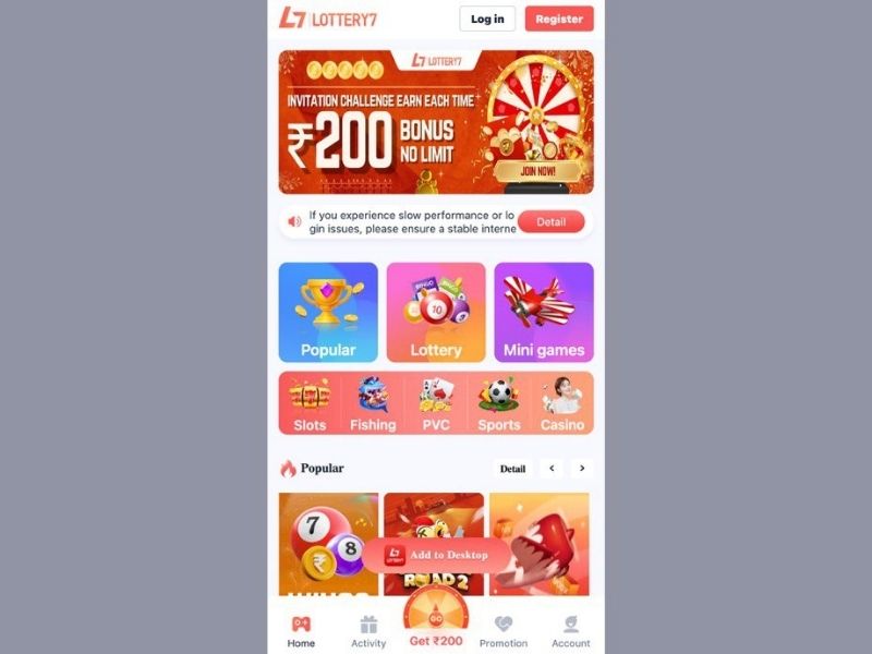 Обзор платформы Lottery 7