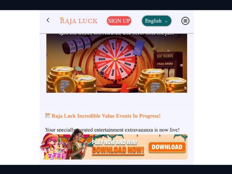 регистрация в игре Aviator Raja Luck