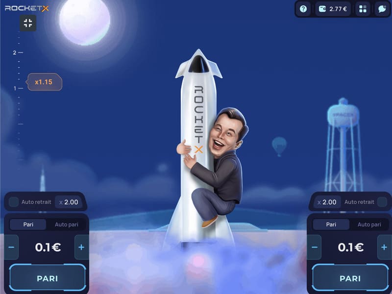 Jeu Rocket X-jouer pour de l'argent dans les casinos en ligne